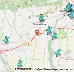 Mappa SP 248, 36063 Marostica VI, Italia (6.42941)