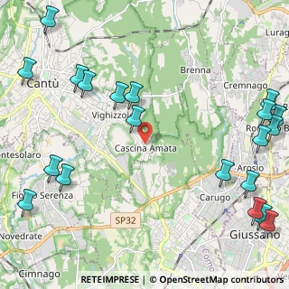 Mappa Via alla Chiesa, 22063 Cantù CO, Italia (3.147)