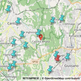 Mappa Via alla Chiesa, 22063 Cantù CO, Italia (2.98067)