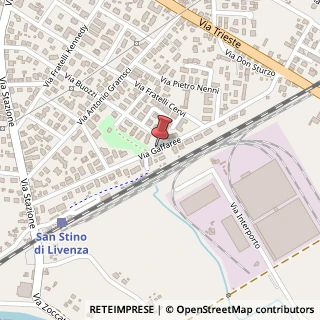 Mappa Via gaffaree 15, 30029 San Stino di Livenza, Venezia (Veneto)