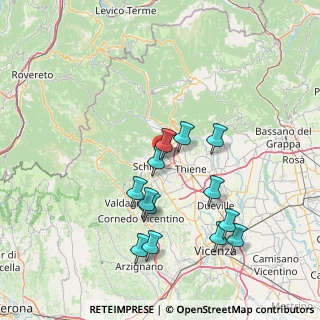 Mappa Via Campania, 36014 Santorso VI, Italia (14.49923)
