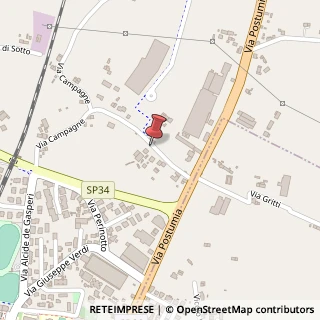 Mappa Via Campagne, 18, 31047 Ponte di Piave, Treviso (Veneto)