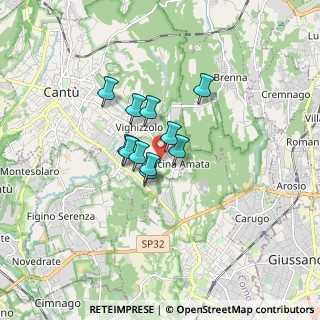 Mappa Via Pascoli, 22063 Cantù CO, Italia (1.00182)