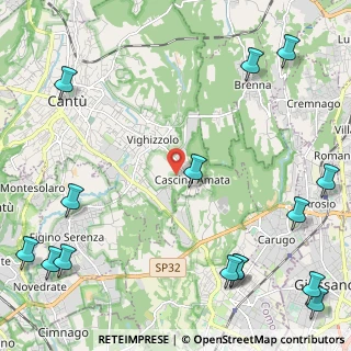 Mappa Via Pascoli, 22063 Cantù CO, Italia (3.376)