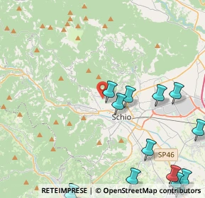 Mappa Via Roccoletto, 36036 Schio VI, Italia (6.38933)