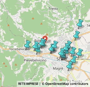 Mappa Via Roccoletto, 36036 Schio VI, Italia (1.8695)