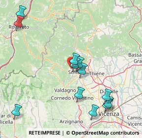 Mappa Via Roccoletto, 36036 Schio VI, Italia (17.64)