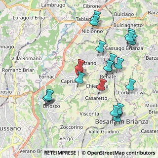 Mappa Via Monviso, 20836 Briosco MB, Italia (2.2175)
