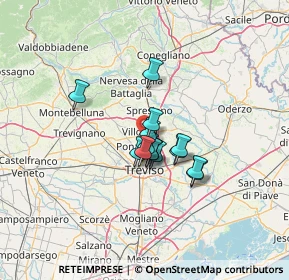 Mappa Via Don Giovanni Minzoni, 31020 Villorba TV, Italia (7.95929)