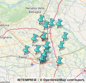 Mappa Via Don Giovanni Minzoni, 31020 Villorba TV, Italia (6.09706)