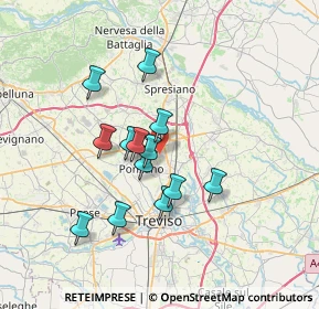 Mappa Via Don Giovanni Minzoni, 31020 Villorba TV, Italia (5.68308)
