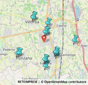 Mappa Via Don Giovanni Minzoni, 31020 Villorba TV, Italia (1.83857)