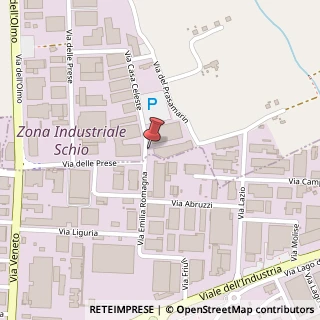 Mappa Via Casa Celeste, 11, 36014 Santorso, Vicenza (Veneto)
