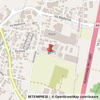 Mappa Via Bancora e Rimoldi, 13, 22070 Guanzate, Como (Lombardia)