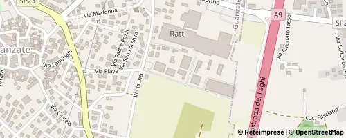 Mappa Guanzate
