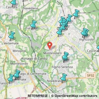 Mappa Via San Francesco D'Assisi, 22060 Carimate CO, Italia (3.0005)