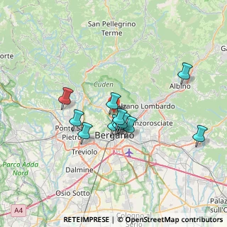 Mappa Via Bassani, 24123 Bergamo BG, Italia (5.77545)