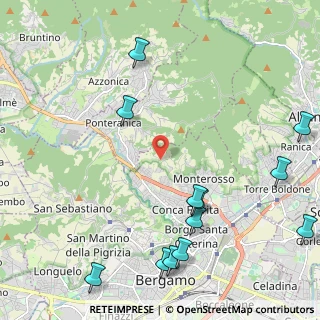 Mappa Via Bassani, 24123 Bergamo BG, Italia (2.8475)