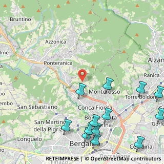 Mappa Via Bassani, 24123 Bergamo BG, Italia (3.02462)