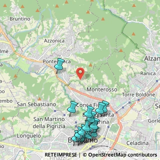Mappa Via Bassani, 24123 Bergamo BG, Italia (2.87471)