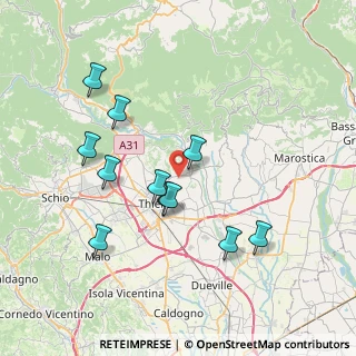 Mappa 36030 Zugliano VI, Italia (7.20636)