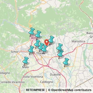 Mappa 36030 Zugliano VI, Italia (5.68818)