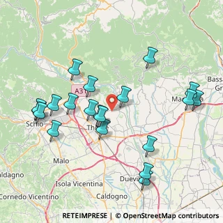 Mappa 36030 Zugliano VI, Italia (8.438)