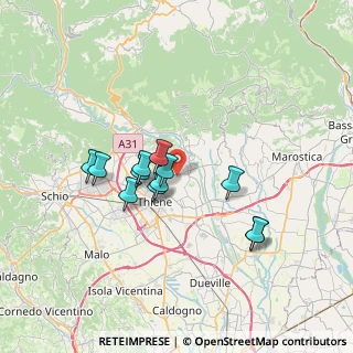 Mappa 36030 Zugliano VI, Italia (5.61917)
