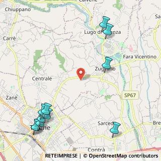 Mappa 36030 Zugliano VI, Italia (3.02909)