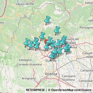 Mappa 36030 Zugliano VI, Italia (9.9065)