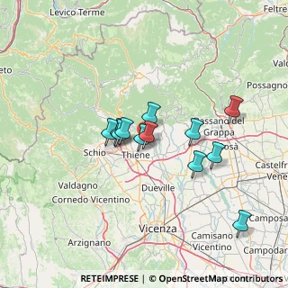 Mappa 36030 Zugliano VI, Italia (10.84917)