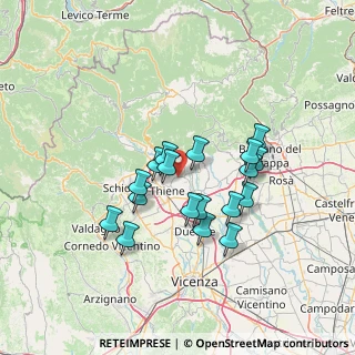 Mappa 36030 Zugliano VI, Italia (11.53556)