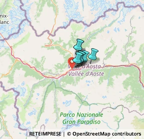 Mappa Località Montfleury, 11100 Aosta AO, Italia (30.34929)