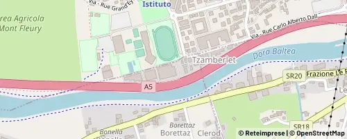 Mappa Aosta
