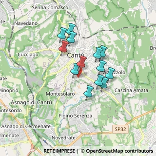 Mappa Via Palermo, 22063 Cantù CO, Italia (1.37385)
