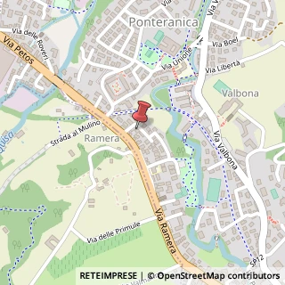 Mappa Via Gozzi, 3, 24010 Ponteranica, Bergamo (Lombardia)
