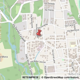Mappa Via Ronchetti, 2, 21041 Albizzate, Varese (Lombardia)