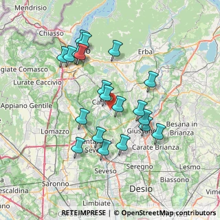 Mappa Vighizzolo, 22063 Cantù CO, Italia (6.886)