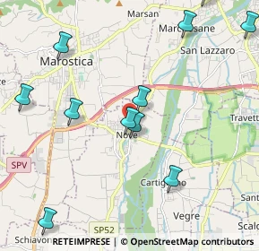 Mappa Piazza della Ceramica, 36055 Nove VI, Italia (2.45636)