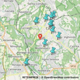 Mappa Via Rencati, 22063 Cantù CO, Italia (1.94273)