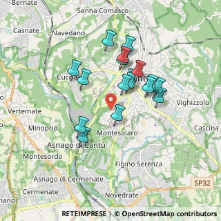 Mappa Via Rencati, 22063 Cantù CO, Italia (1.50059)
