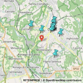 Mappa Via Rencati, 22063 Cantù CO, Italia (1.64615)