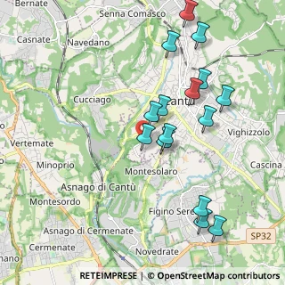 Mappa Via Rencati, 22063 Cantù CO, Italia (2.01533)