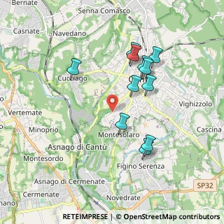 Mappa Via Rencati, 22063 Cantù CO, Italia (1.72091)