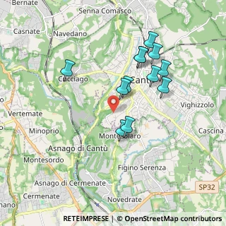 Mappa Via Rencati, 22063 Cantù CO, Italia (1.6625)