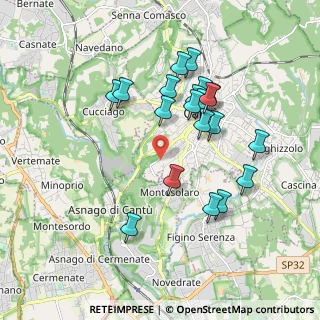Mappa Via Rencati, 22063 Cantù CO, Italia (1.7315)