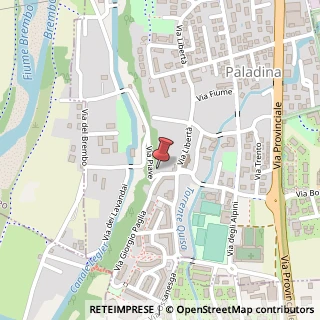 Mappa Via Piave, 6, 24030 Paladina, Bergamo (Lombardia)
