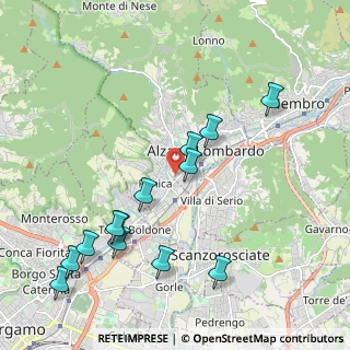 Mappa Via Pietro Nicoli, 24022 Alzano Lombardo BG, Italia (2.25538)