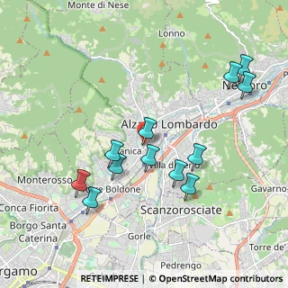 Mappa Via Pietro Nicoli, 24022 Alzano Lombardo BG, Italia (1.9775)