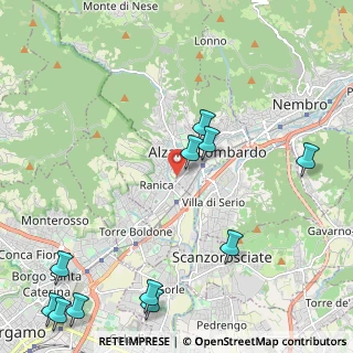 Mappa Via Nesa, 24022 Alzano Lombardo BG, Italia (2.94727)